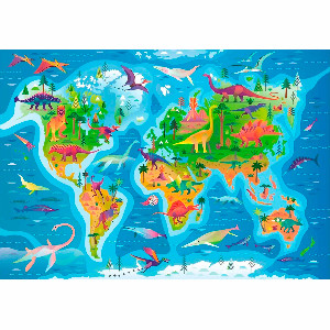 Mapa dinosaurios