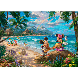 Mickey y Minnie en Hawaii