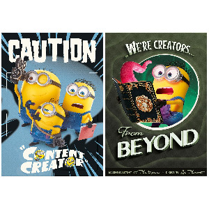 Minions 2x500 pìezas