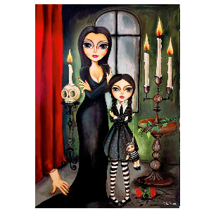 Morticia y Miercoles