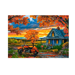 Otoño en la cabaña