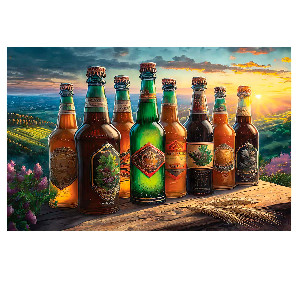 Nostalgia de botellas de cervezas