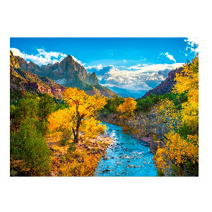 Montañas del parque nacional Zion, USA