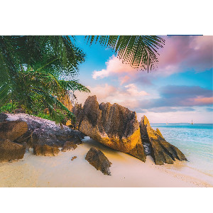 Playa paradisiaca Islas Seychelles
