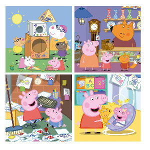 PROGRESIVOS PEPPA 12-16-20-25 PIEZAS