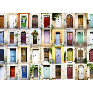 Puertas de provincia francesa