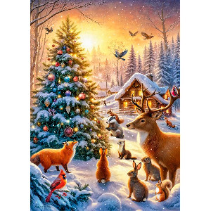 Reunión en navidad