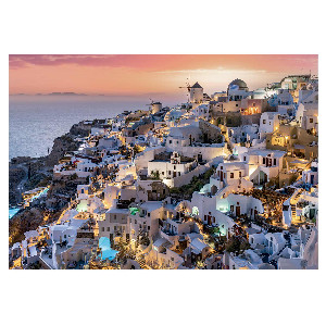 Amanecer en Santorini