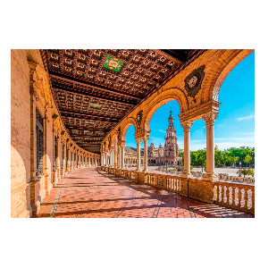 Plaza España en Sevilla