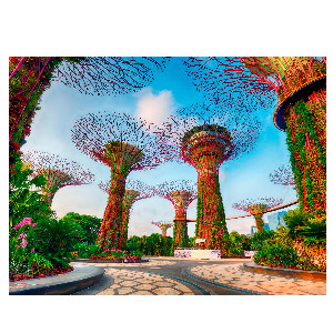 Singapur Jardin de Bay