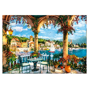 Balcon al lago Como Italia