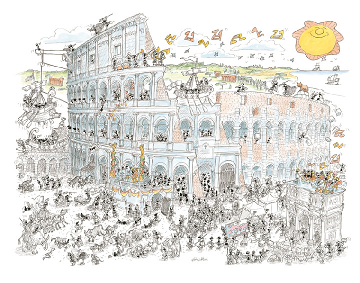 HORMIGAS COLISEO ROMANO ( Ref:  FV2465 )