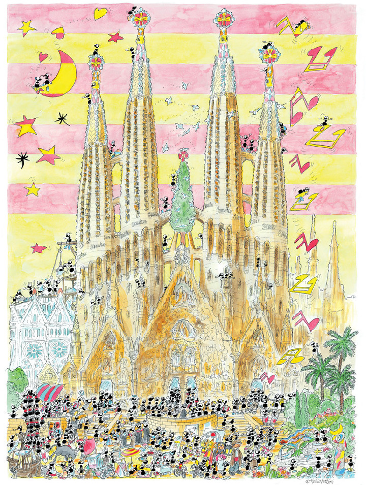 Hormigas Sagrada Familia Barcelona ( Ref:  0000003500 )