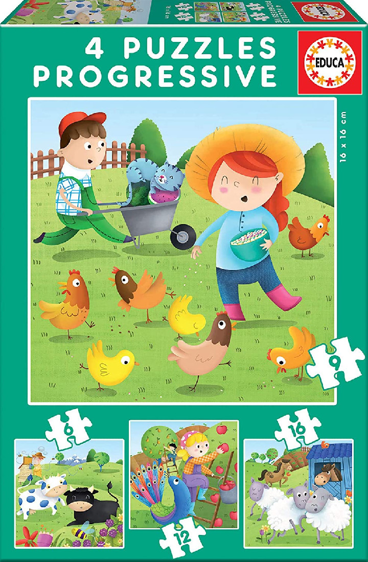 Progresivo animales de la granja ( Ref:  17145 )