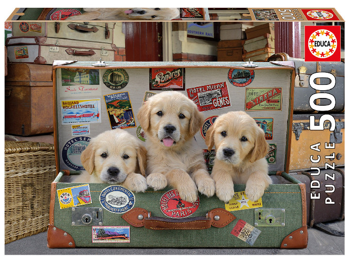 Cachorros en el equipaje ( Ref:  17645 )