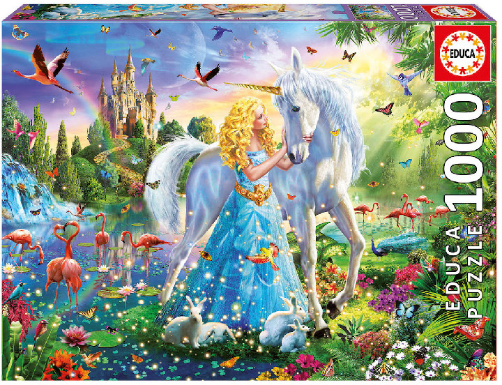 princesa y unicornio ( Ref:  0000017654 )