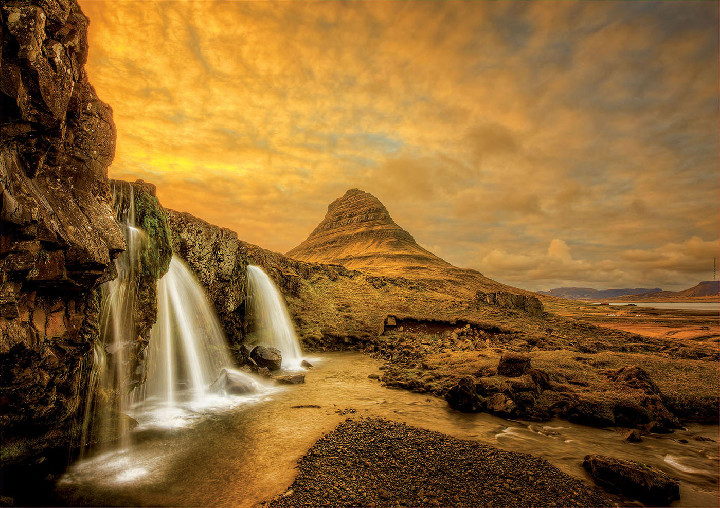cascada kirkjufellsfoss islandia ( Ref:  0000017971 )