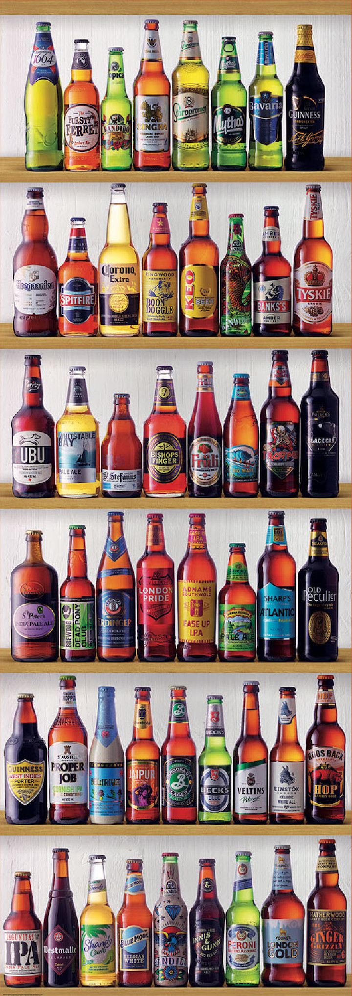Cervezas del mundo ( Ref:  0000018010 )