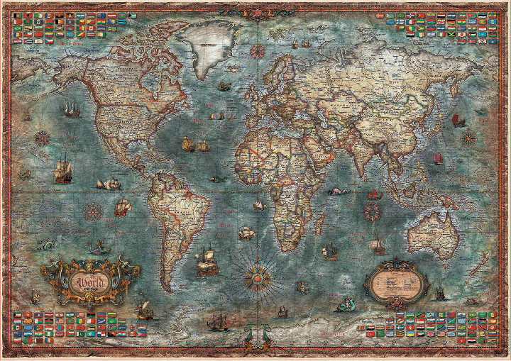 Tranquilidad de espíritu Esperar algo jalea Puzzle EDUCA: Puzzle de 8000 piezas Mapamundi historico ( Ref: 0000018017 ) en Puzzlemania.net Tranquilidad de espíritu Esperar algo jalea Puzzle EDUCA: Puzzle de 8000 piezas Mapamundi historico ( Ref: 0000018017 ) en Puzzlemania.net