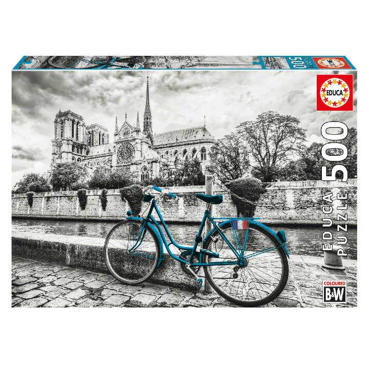 Bicicleta cerca de notre dame ( Ref:  0000018482 )