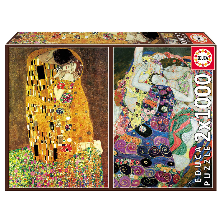 El beso + La virgen Gustav klimt ( Ref:  18488 )