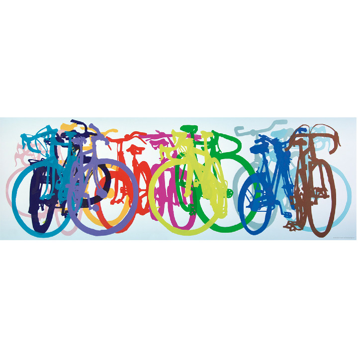 bicicletas de colores ( Ref:  0000029737 )