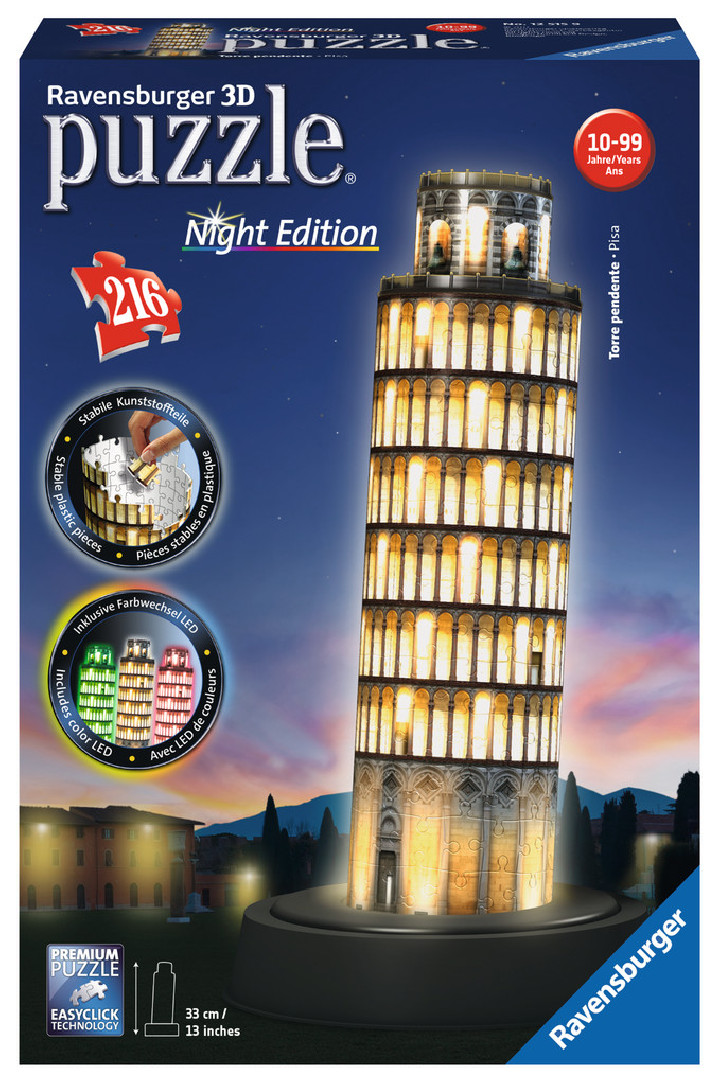 3d torre pisa luz ( Ref:  0000012515 )