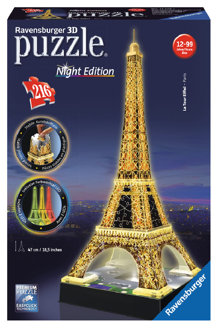 3d Torre effiel luz ( Ref:  12579 )