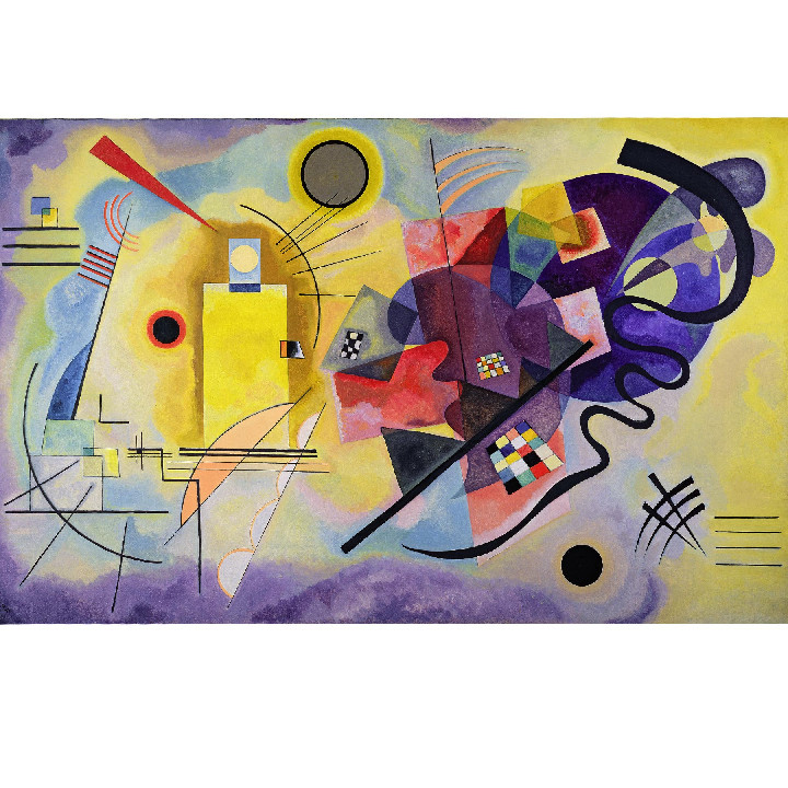 Kandinsky Amarillo rojo azul ( Ref:  0000014848 )