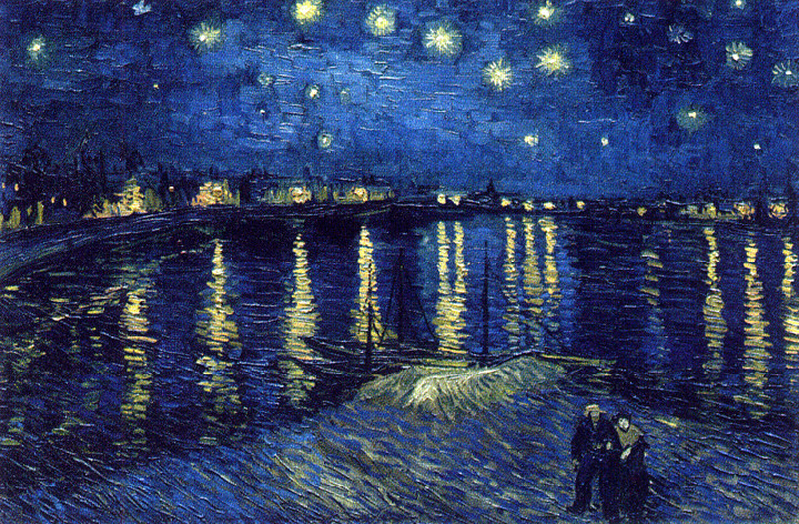 La noche estrellada sobre el Rodano ( Ref:  12000064 )