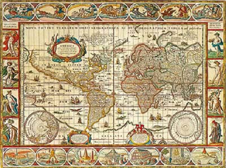 mapamundi 1650 ( Ref:  16633 )