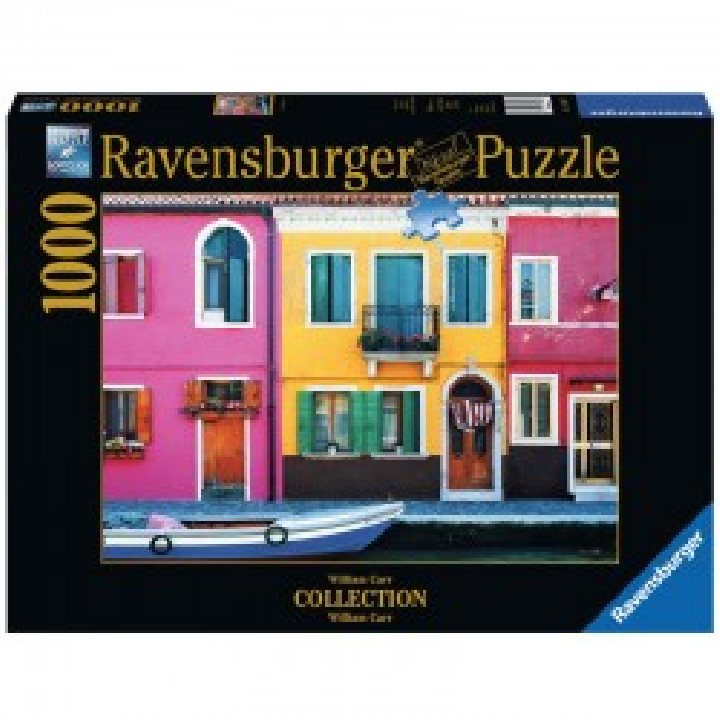 Puzzle 1000 Pezzi Ravensburger Burano Italia - 70x50 Cm, Per Adulti E Bambini Da 14 Anni