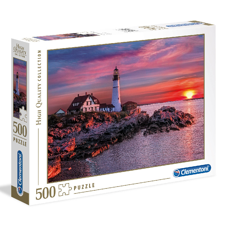 Puzzle CLEMENTONI Puzzle de 500 piezas Faro en Portland ( Ref