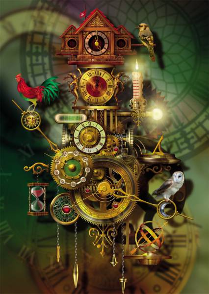El reloj de cuco de Ciro Marchetti puzzle de Schmidt