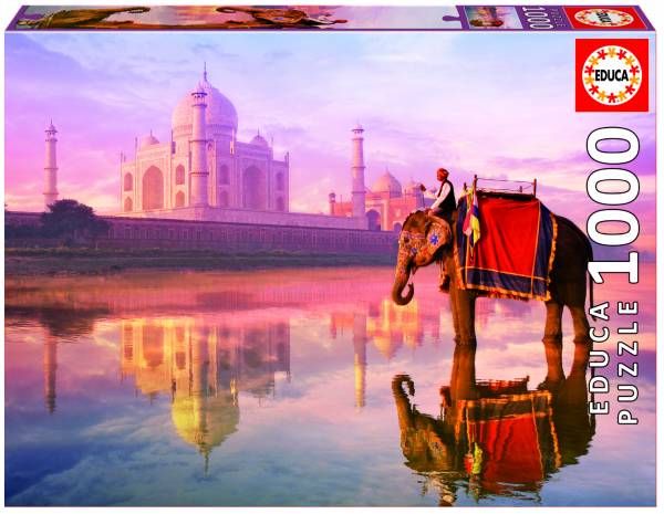 Elefante en el Taj mahal
