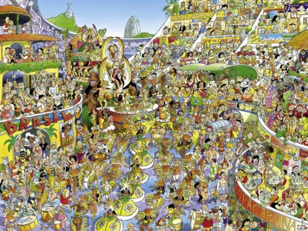 Hugo prades puzzle Carnaval