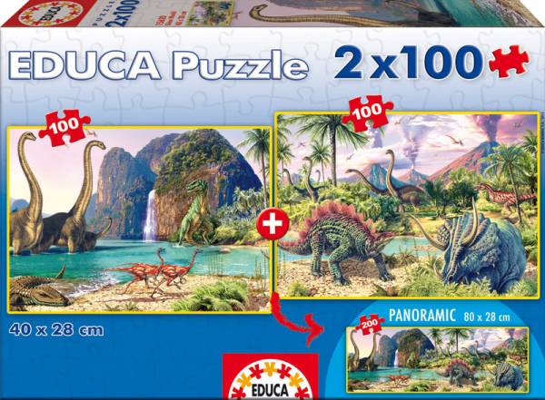 puzzle dinosaurios educa