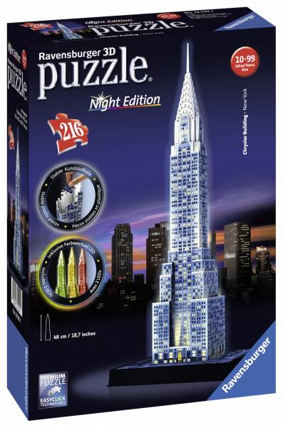 Edificio Chrisley - 3D puzzle con luz