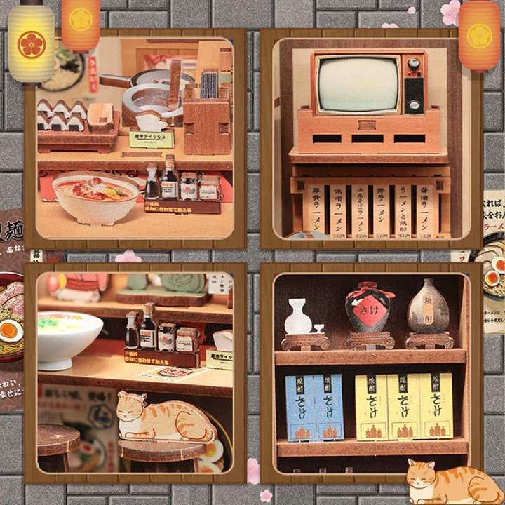 Casa Miniatura Book Nook Morita-Ya
