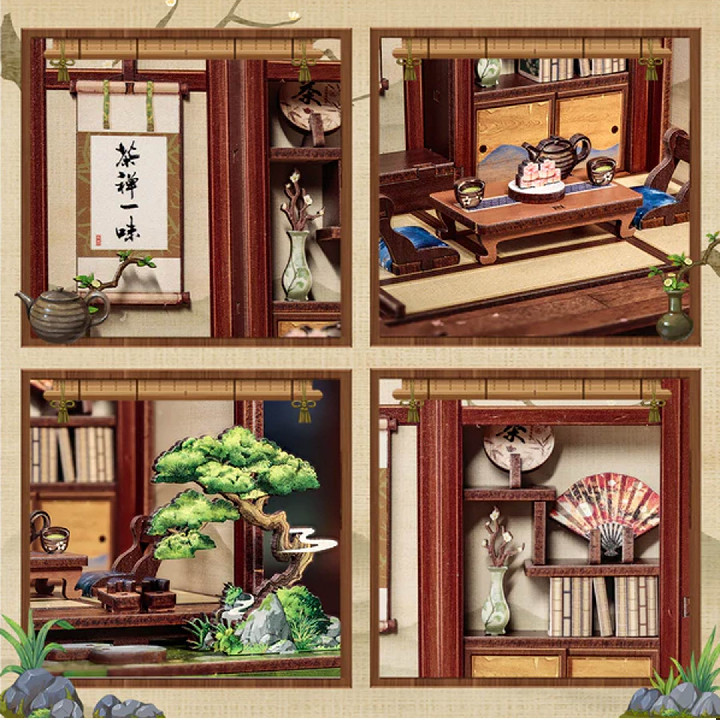 Casa miniatura Kirishima Cha-an