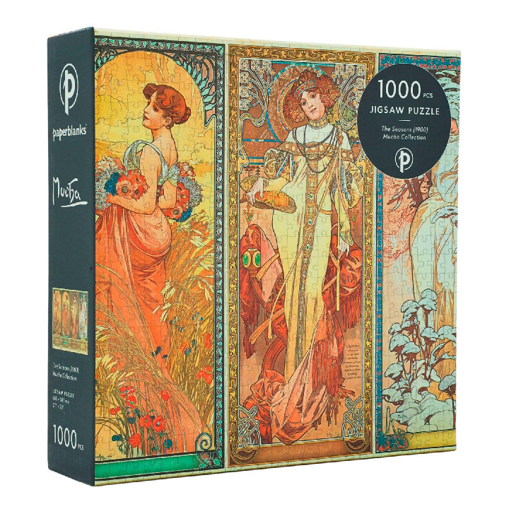 Las cuatro estaciones de Mucha ( Ref:  PA1398-4 )