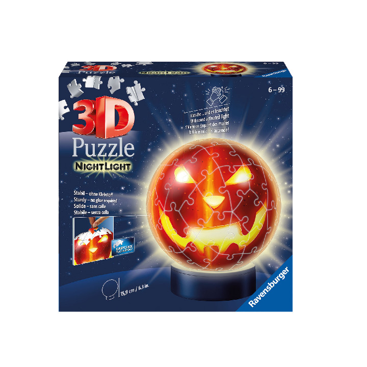 Calabaza Halloween con luz ( Ref:  11253 )