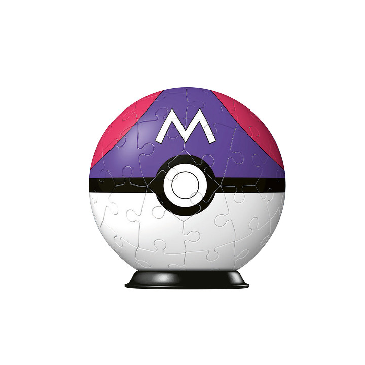 3D Bola morada Pokemón