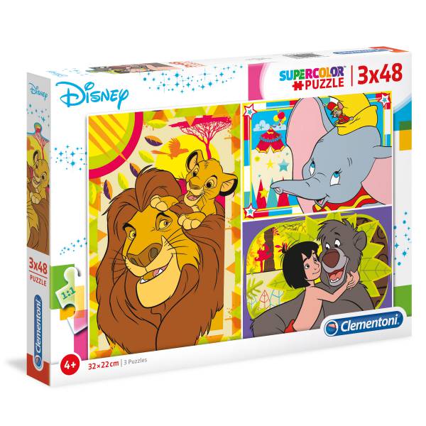 Puzzle CLEMENTONI: Puzzle de 48 piezas Clasicos de disney ( Ref ...