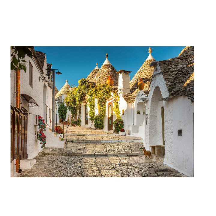 Alberobello en Apulia