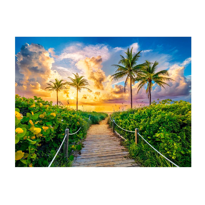 Puzzle CASTORLAND Puzzle de 3000 piezas Amanecer en la playa