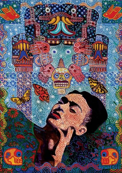 rompecabezas de frida kahlo