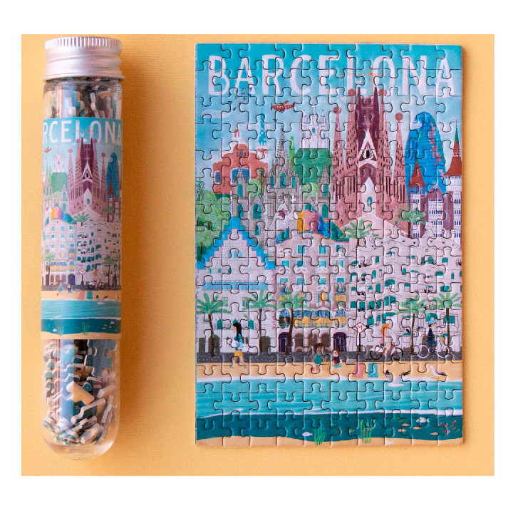 Micro Barcelona Skyline