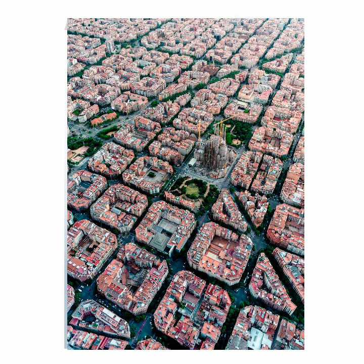 Barcelona vista aérea