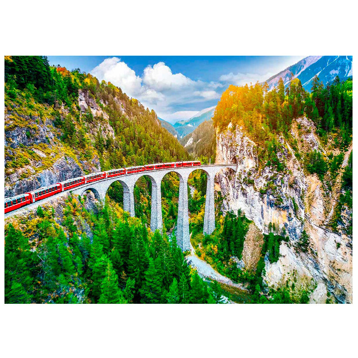 Bernina Express tren, Suiza